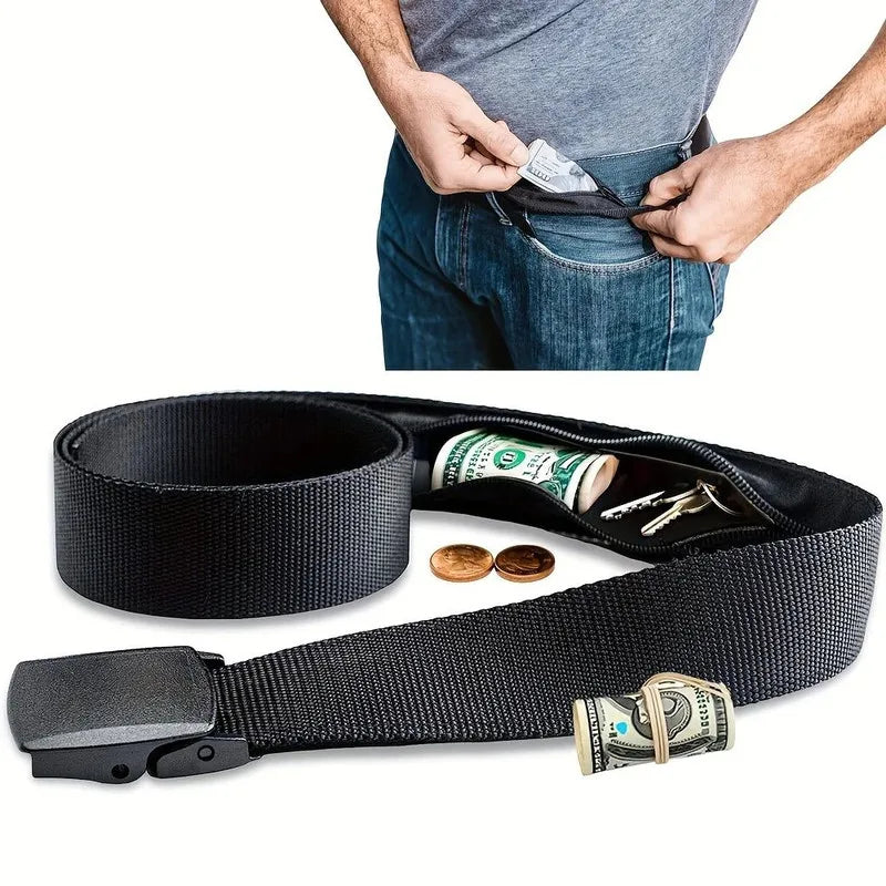 Black Sports Belt for Men & Women