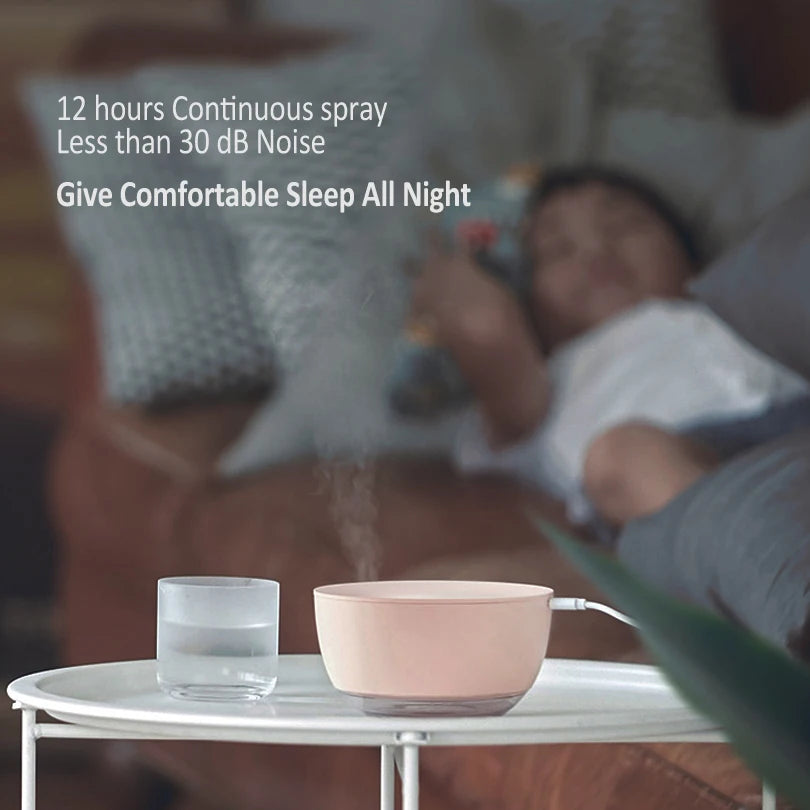 500ml USB Mini Air Humidifier, Aroma Diffuser