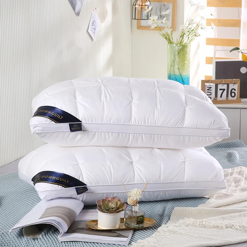 2-Piece Pillow Set, Soft Bed Pillows