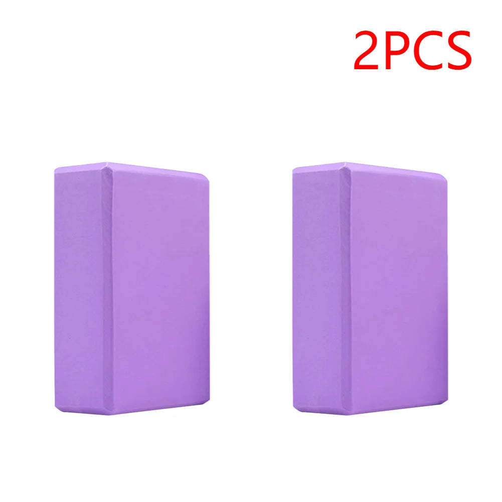 2-5PCS EVA Yoga Block Gym Training Blocks