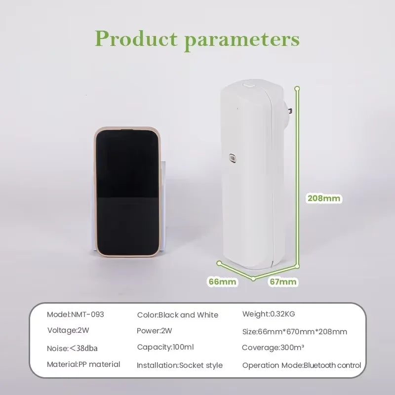 Aroma Diffuser Room Air Freshener Bluetooth APP