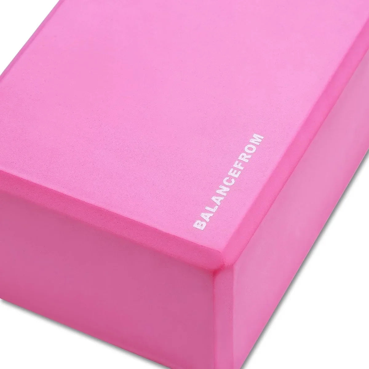 High Density Yoga Blocks, 9"x6"x4" Each, Pair