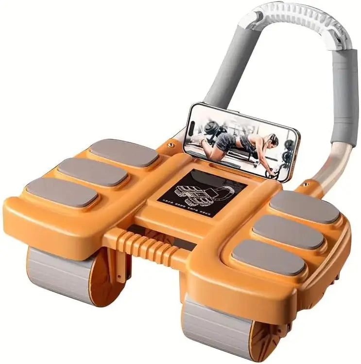 Automatic Ab Roller Wheel with Elbow Support