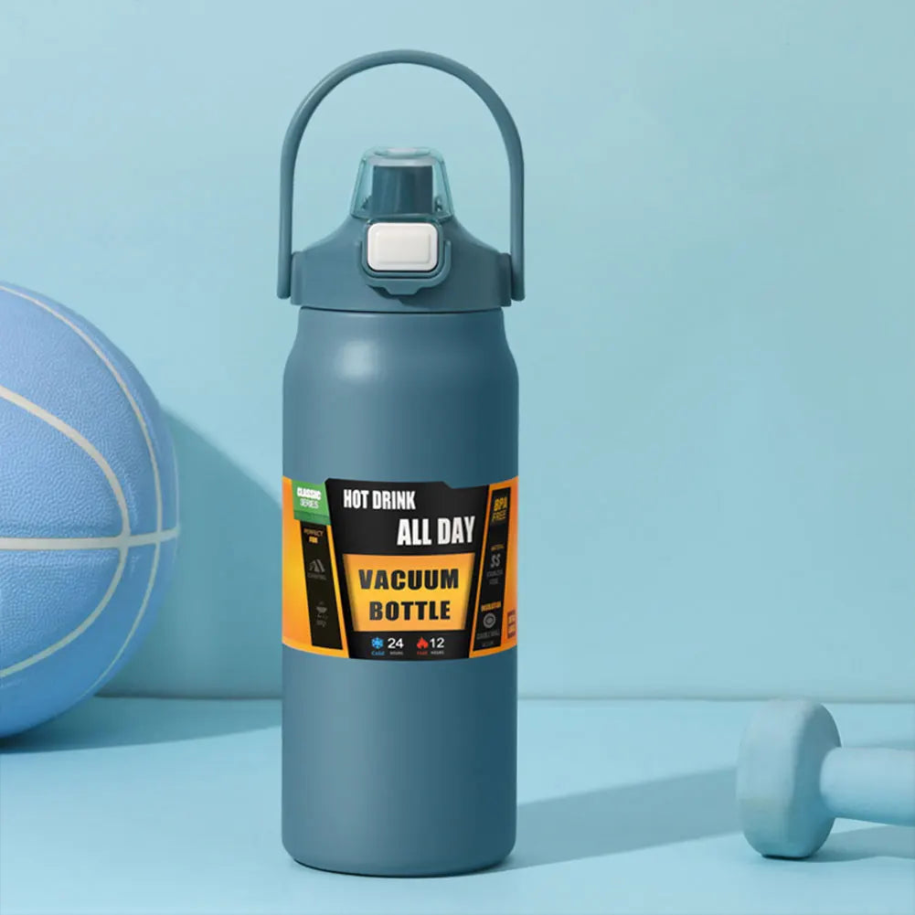 1200ml Insulated Bottle Stainless Steel Thermal Cup