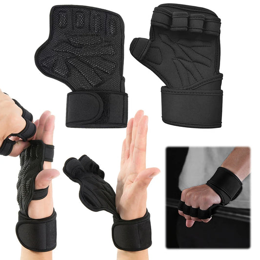 Weight Lifting Training Gloves with Wrist Support