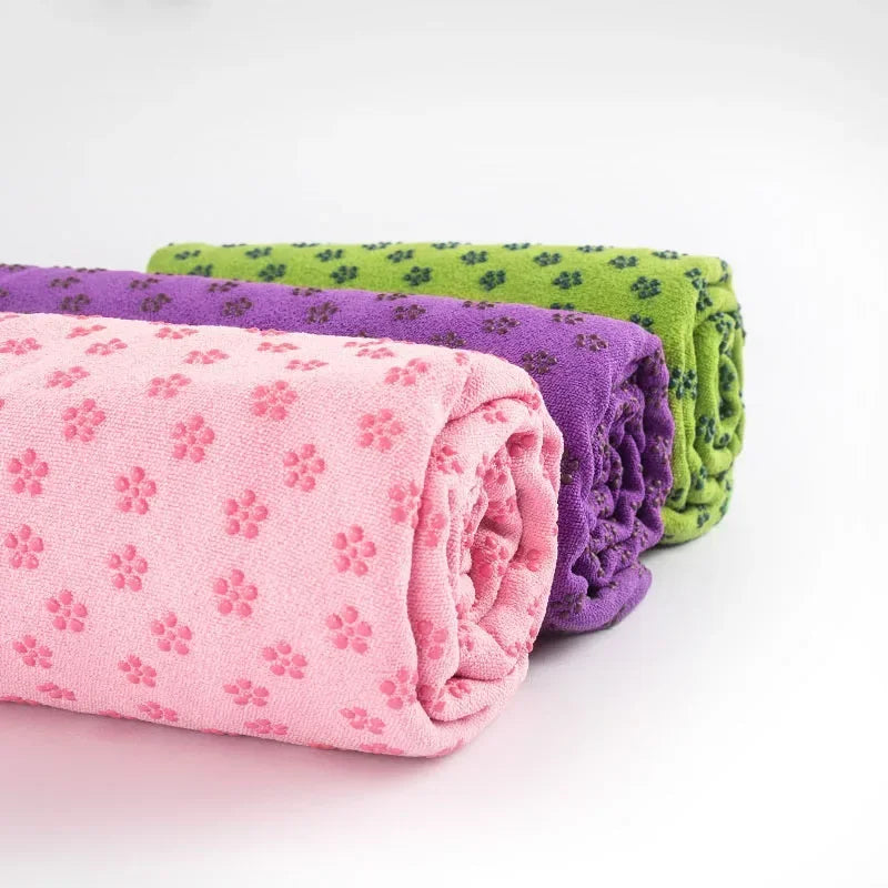 Non Slip Hot Yoga Towel Pilates Mat