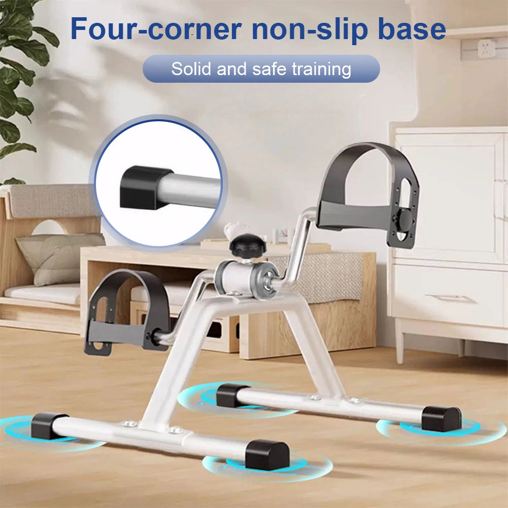 Folding Portable Stationary Exercise Bike Pedal Exerciser