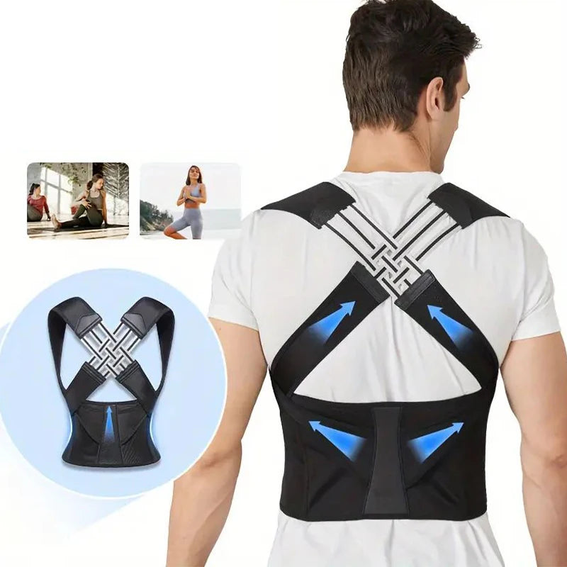 Back Brace Posture Corrector Shoulder Straightener Adjustable