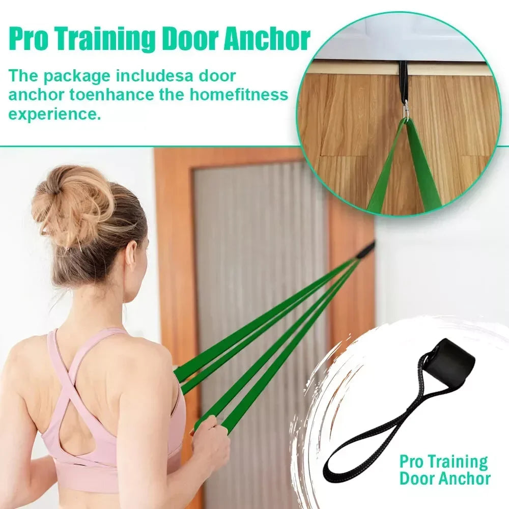 5~125lbs  Gym Resistance Bands Gym/Home Equipment