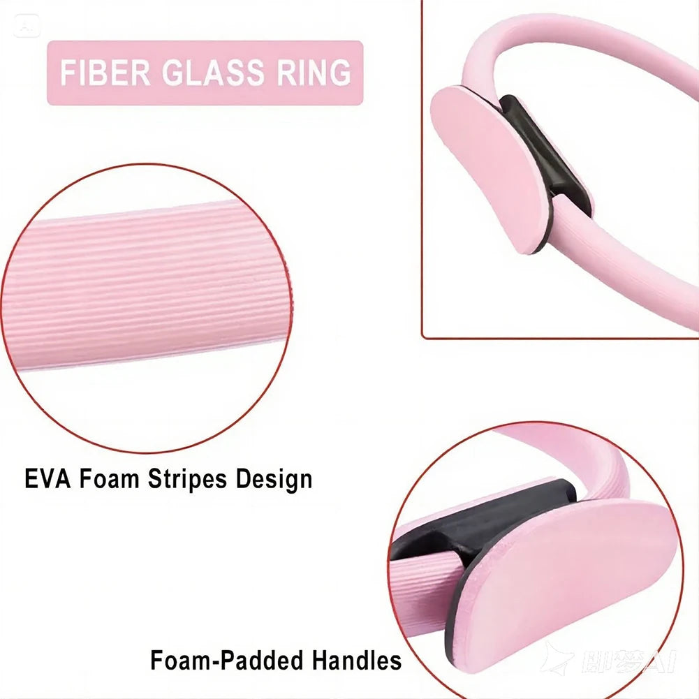 Pilates Ring Fitness Ring Non Slip Handles