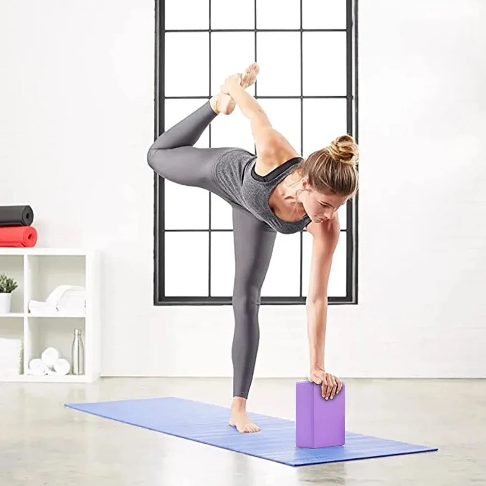 2-5PCS EVA Yoga Block Gym Training Blocks