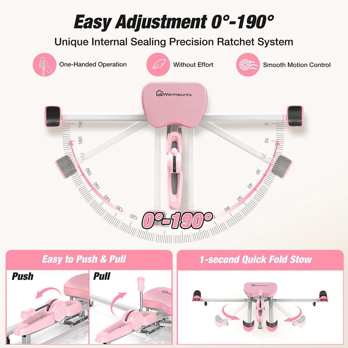 Single-legged Trainer Leg Stretcher Promoting Flexibility