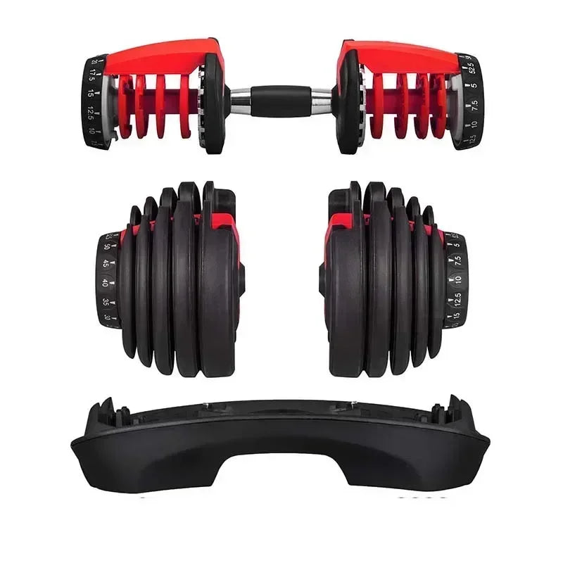Adjustable Dumbbell Home Gym Workout Equipment Organizer