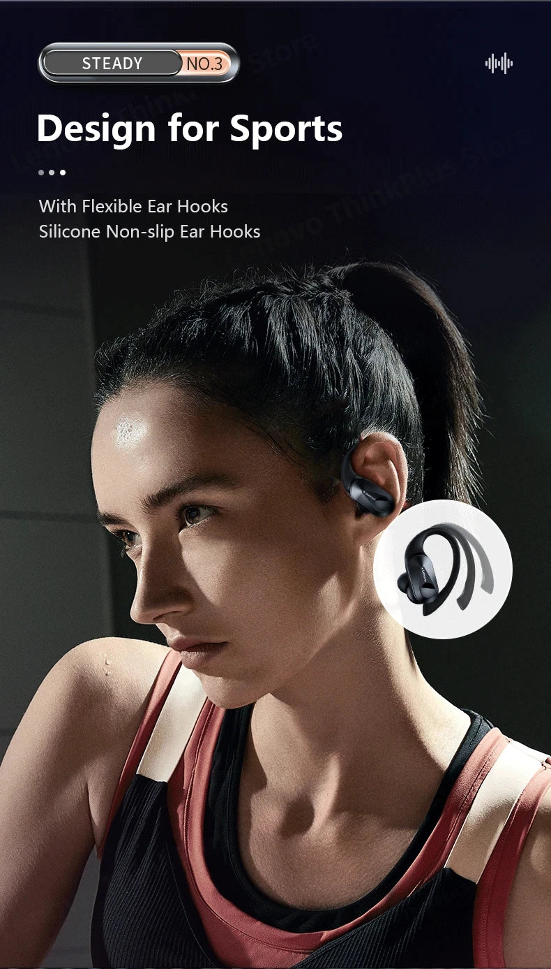 Lenovo LP75 Bluetooth 5.3 Headphones Wireless Earphones