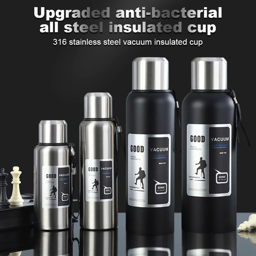 Thermal Water Bottle Large Capacity Insulated Mug