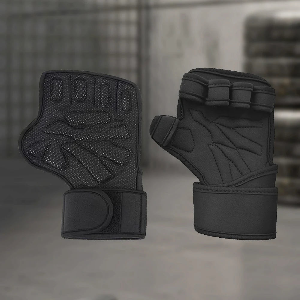 Weight Lifting Training Gloves with Wrist Support