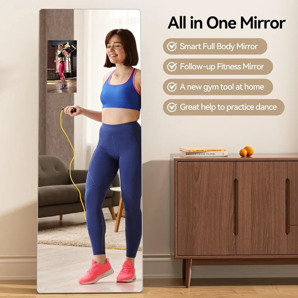 Smart Home Gym Mirror, Trainer Workout Mirror