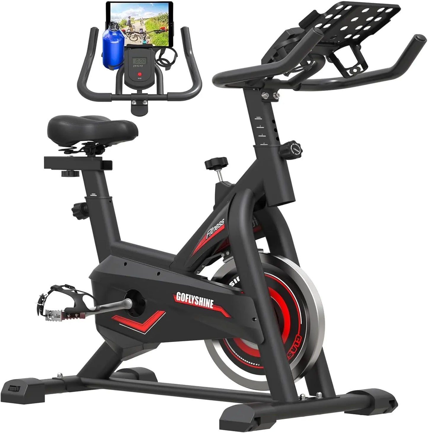Stationary Exercise Bike for Home Indoor Cycling