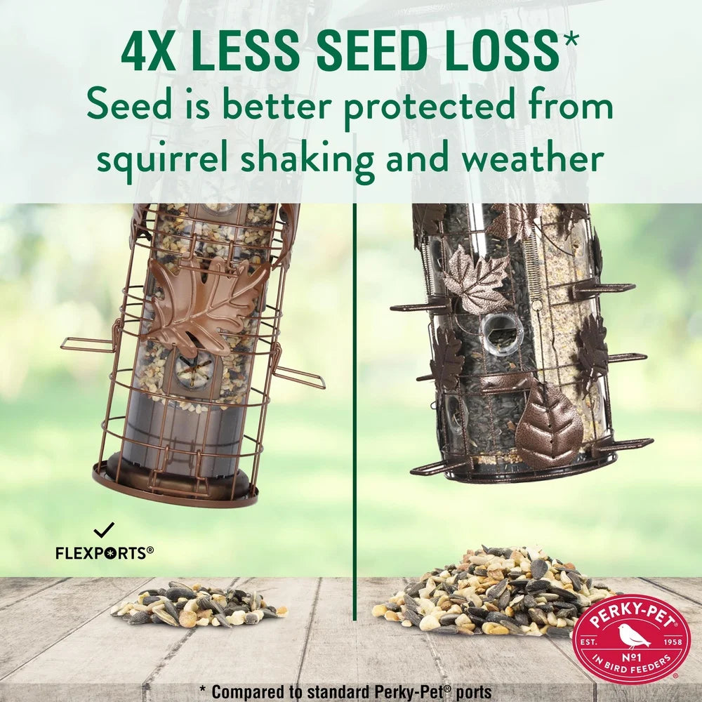 Wild Bird Feeder with Six Feeding Stations