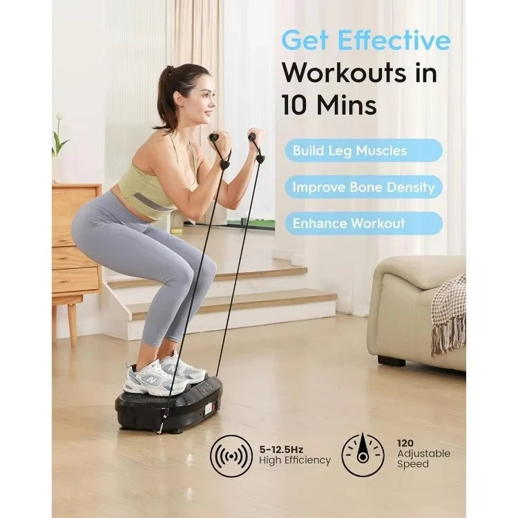 Whole Body Workout Vibration Plate Exercise Machine