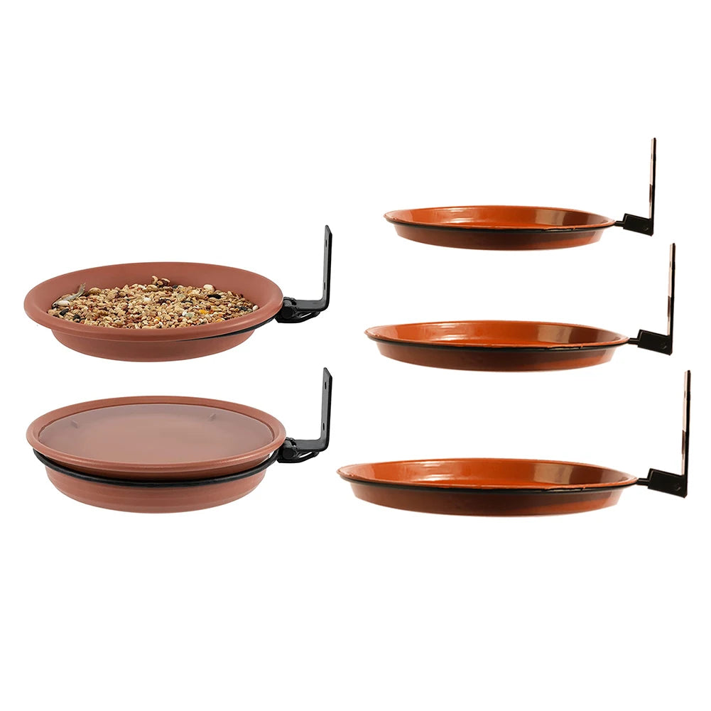 Bird Bath Tray Weatherproof Hanging Bird Feeder
