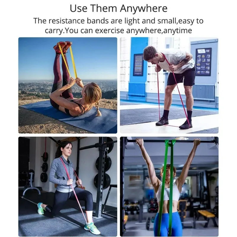 Resistance Bands Exercise elastic band Home Pilates