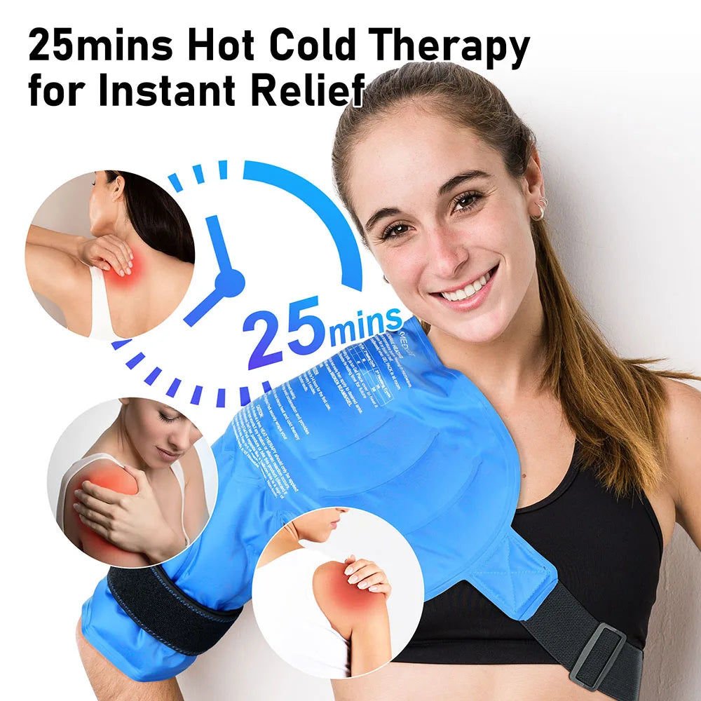 Shoulder Ice Pack Wrap, Hot Cold Therapy