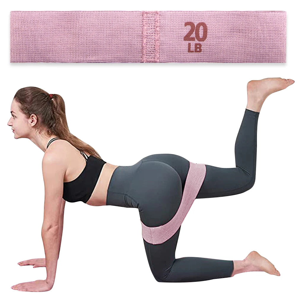 Hip Resistance Bands Anti-Slip Stretch Glutes