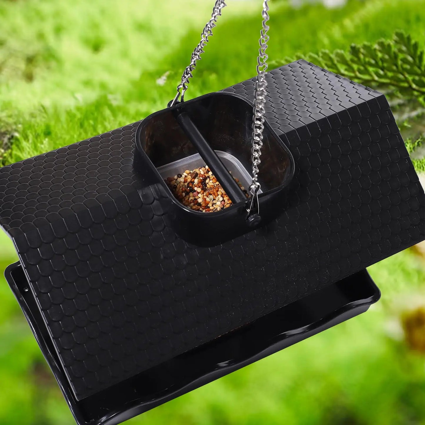Hanging Bird Feeder for Outdoor Garden Decoration