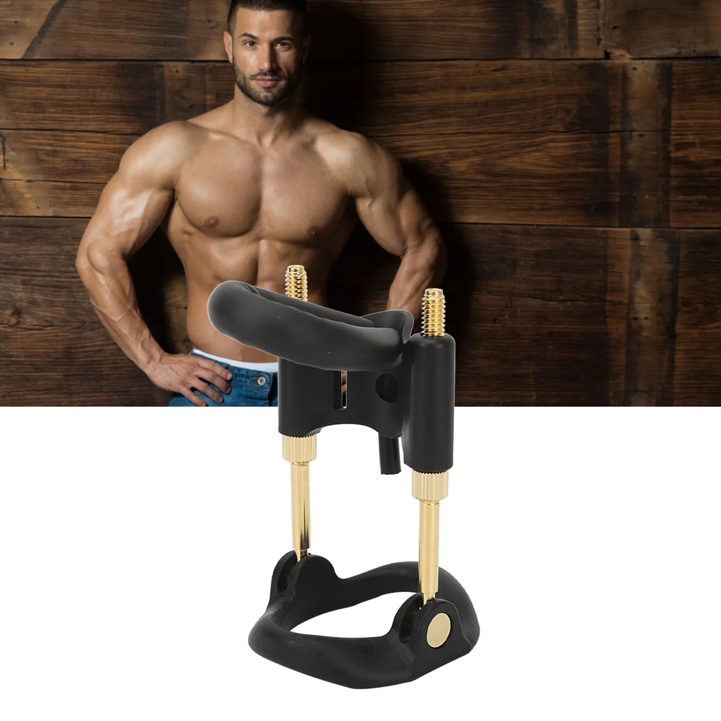Massage Male Bracket Kit Stretching Effective Adjustable