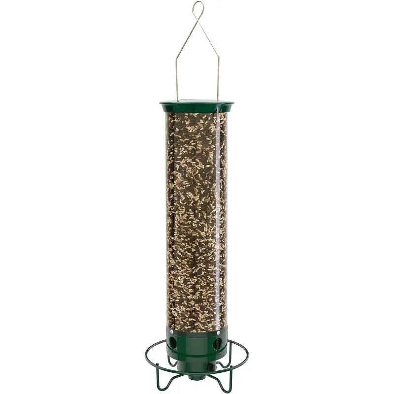 home.YF-M Yankee Flipper Squirrel-Proof Wild Bird Feeder With Weight Activated Rotating Perch - 5Lbs Seed Capacity