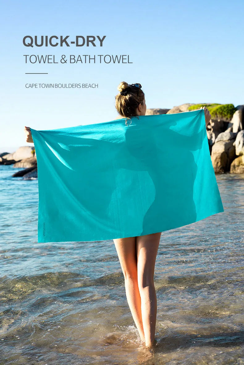 Quick Drying Towel Ultralight Breathable Portable, Gym