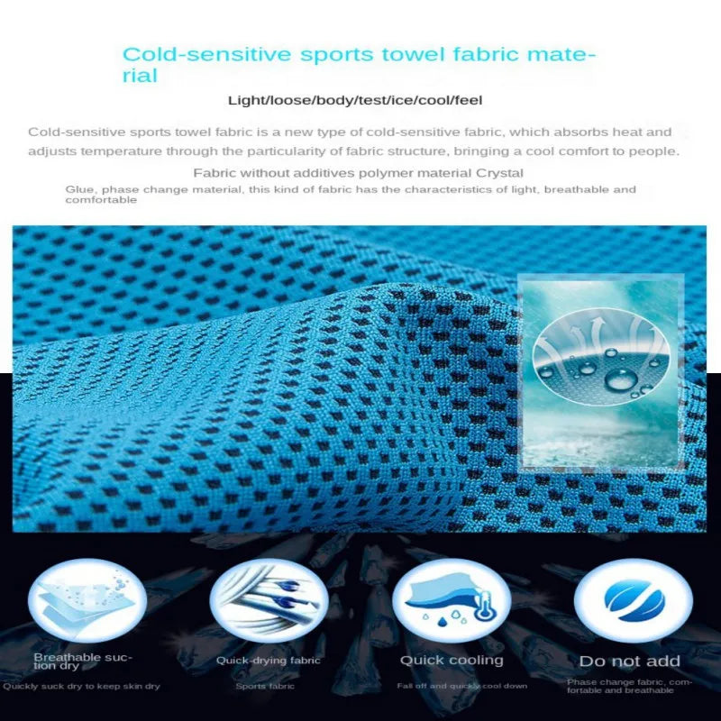 Cooling Towel for Neck Microfiber Breathable Chilly