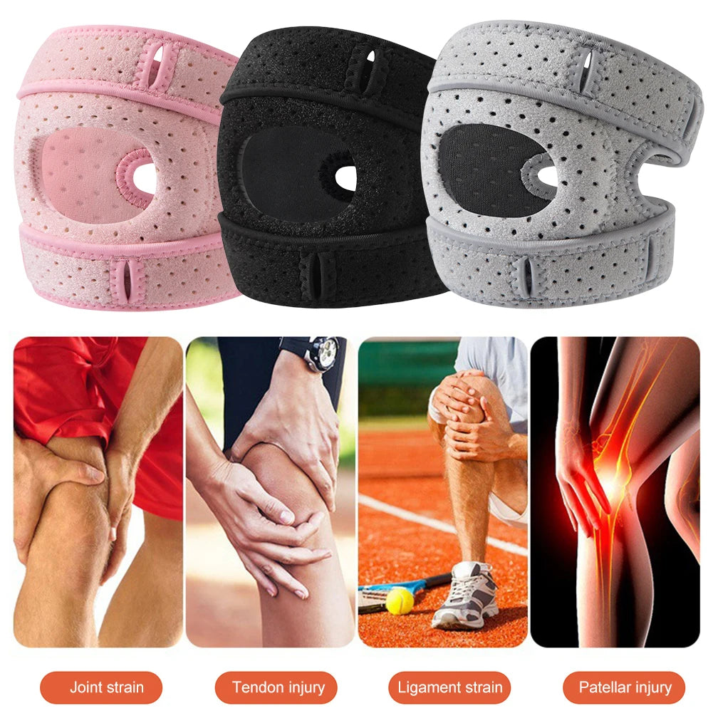 Patella Knee Support Adjustable Knee Compression Sleeve