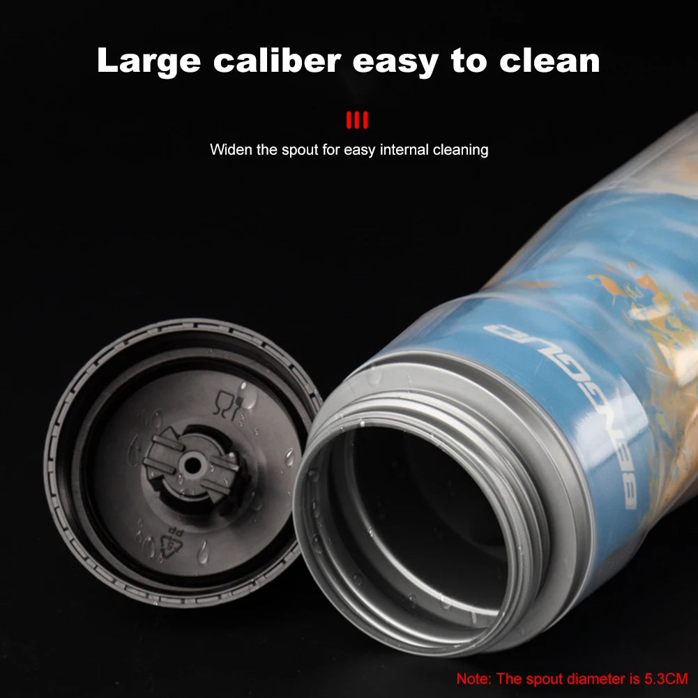 610ml Insulated Bike Water Bottle Leak-Proof
