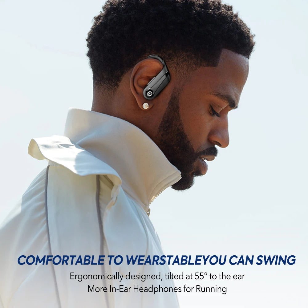 Waterproof Bluetooth 5.3 Wireless Earbuds with Mic