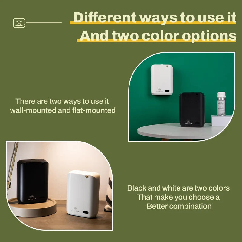 Bluetooth Aroma Diffuser Flat Lay Wall Hanging