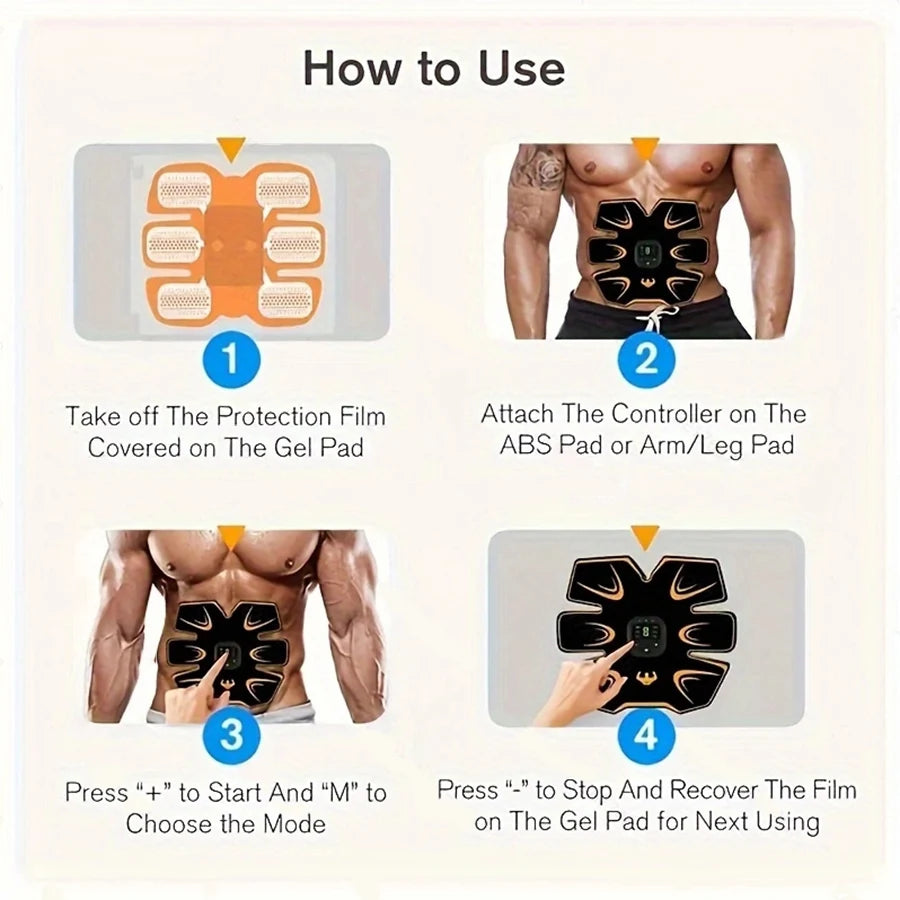 Abs Stimulator, Abdominal Toning Workout for Abdomen