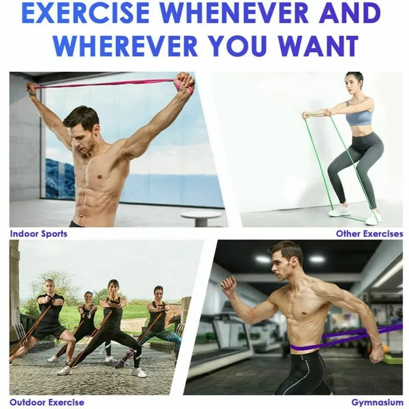 Resistance Bands Exercise elastic band Home Pilates