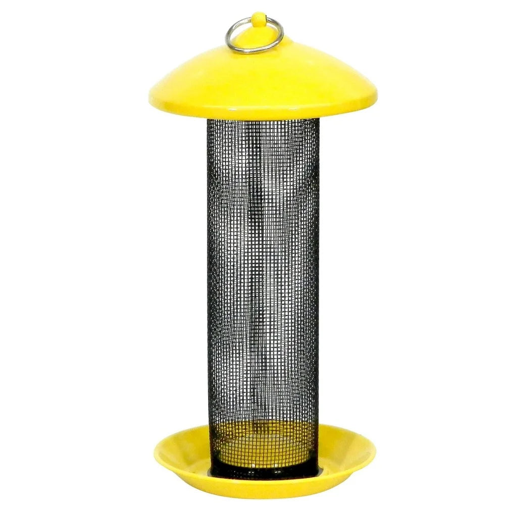 Finch Bird Seed Holder with Feeding Station