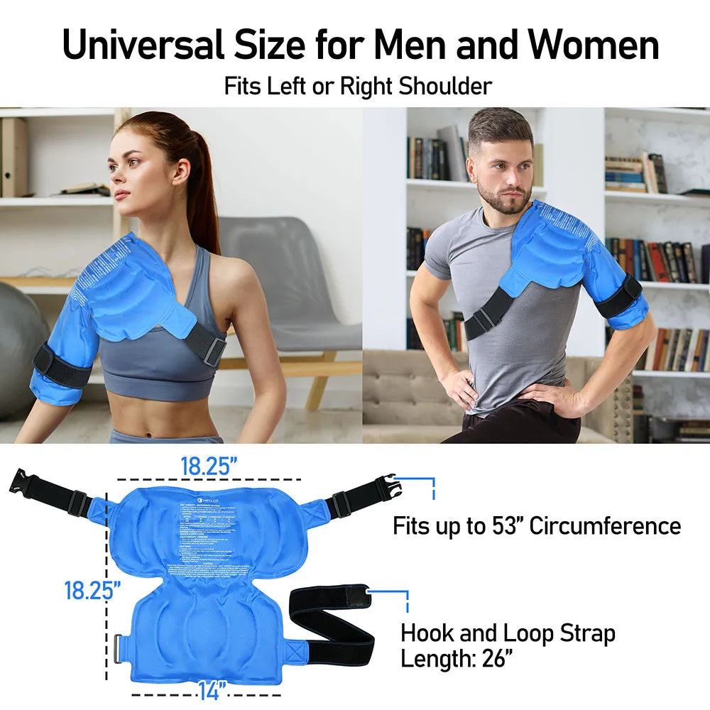 Shoulder Ice Pack Wrap, Hot Cold Therapy