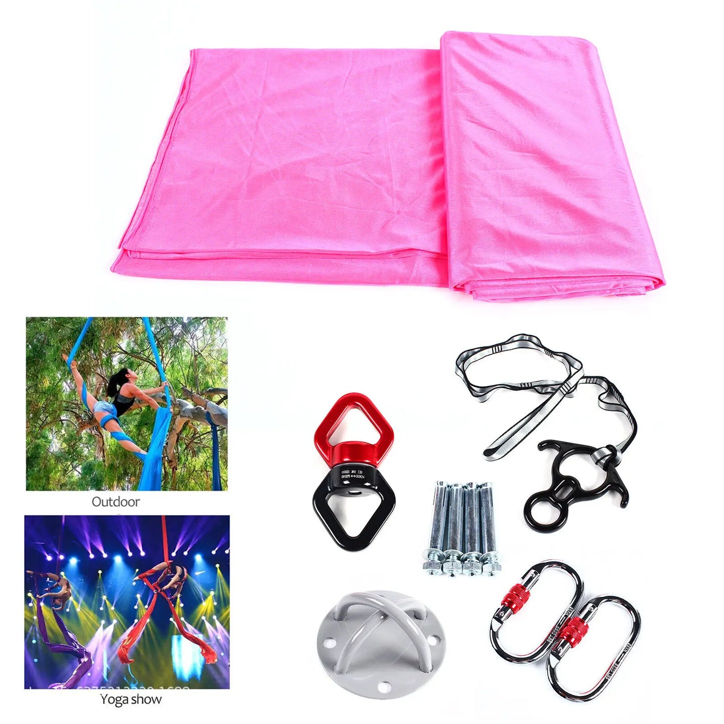 Aerial Silk Yoga Swing Hammock Anti-Gravity