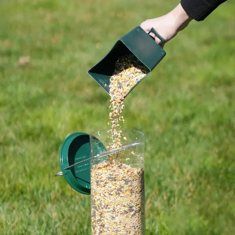 home.YF-M Yankee Flipper Squirrel-Proof Wild Bird Feeder With Weight Activated Rotating Perch - 5Lbs Seed Capacity