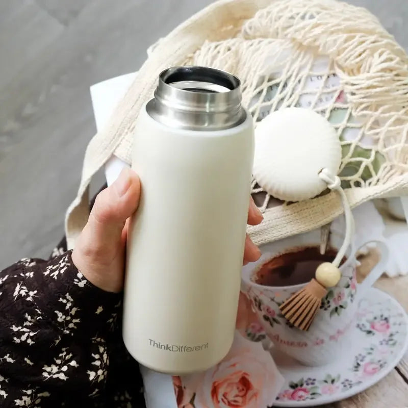 Creative Thermos Mug With Rope Portable Bottle