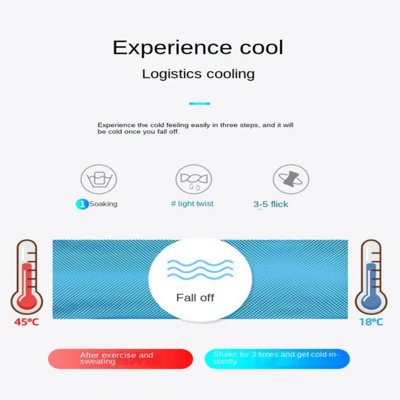 Cooling Towel for Neck Microfiber Breathable Chilly