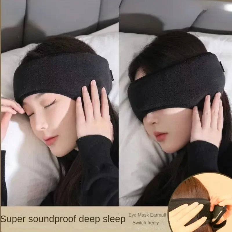 Earmuff Sleep Mask Plush Sleeping Mask Eyemuff