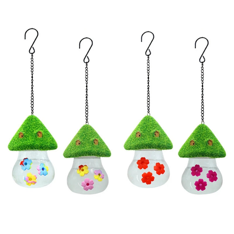 Outdoor Garden Hanging Hummingbird Water Feeders