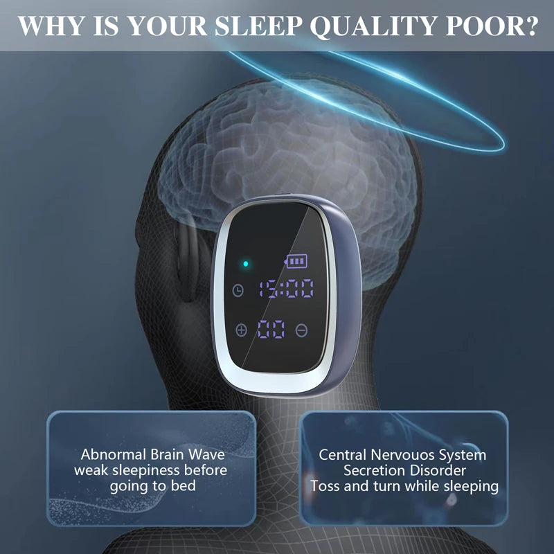 Sleep Aid Device CES Stimulation Therapy Anxiety
