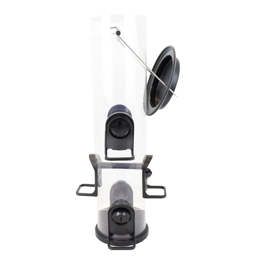 Wild Bird Feeder with Swivel Ports
