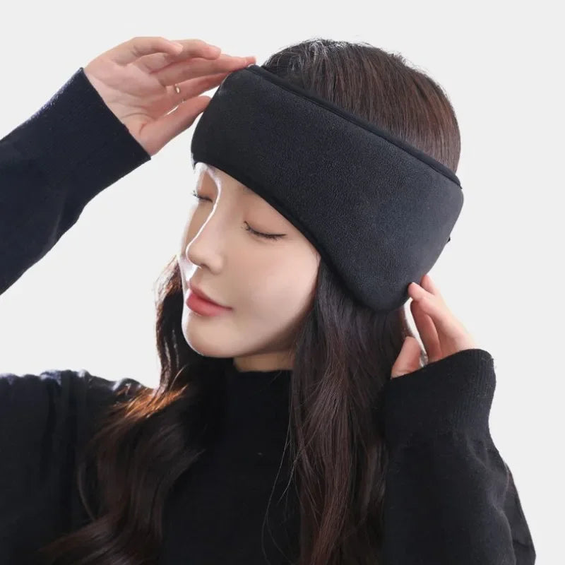 Earmuff Sleep Mask Plush Sleeping Mask Eyemuff
